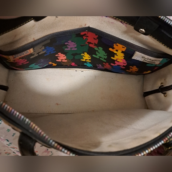 RARE Y2K Vintage Disney Dooney & Bourke Mickey Casual Everyday Purse Bag - Picture 8 of 16